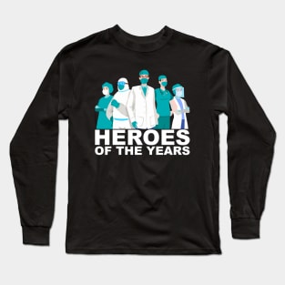 Heroes of Covid-19 War Long Sleeve T-Shirt